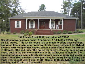 194 Private Road 2691, Knoxville, AR photo